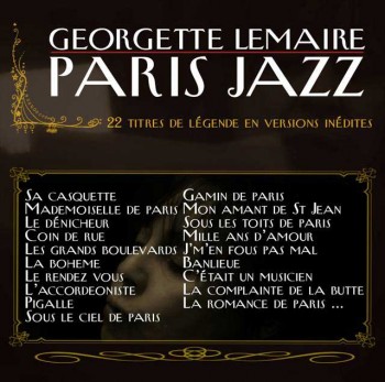 Georgette Lemaire album Paris-Jazz 22 titres