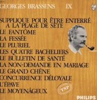 Brassens Supplique pour être enterré suer la plage de Sète 1966