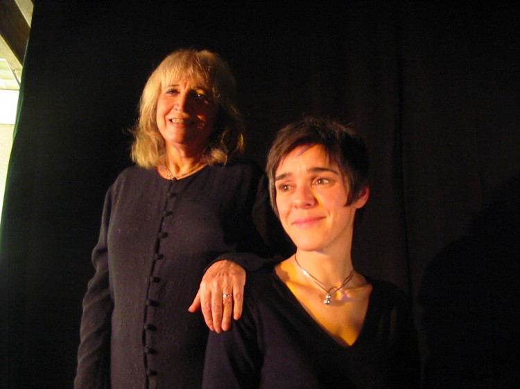 Francesca Solleville et Nathalie Fortin (photo Michel Kemper)