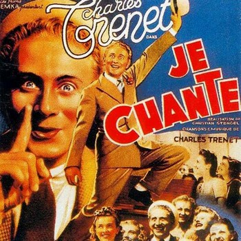 TRENET Charles Film je chante 1938 carrée