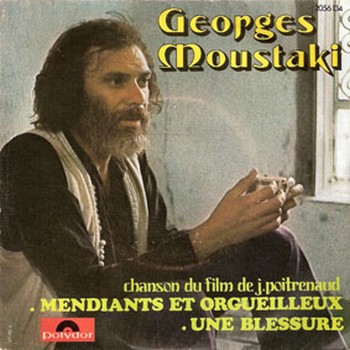 Moustaki Mendiants Orgueilleux vinyl original recto