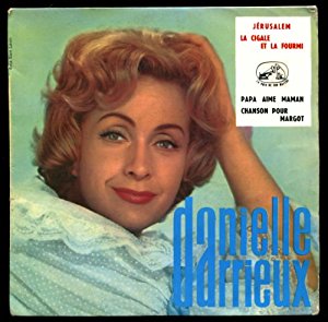 DARRIEUX Danielle 45t 1960 original Chanson pour Margot