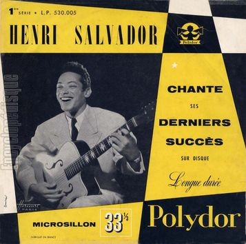 SALVADOR chante ses derniers succès 1954