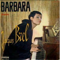 BARBARA chante Brel 25 cm 9 titres 1961 Odéon