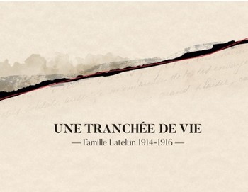 DE VICTOR LATELTIN À ROMAIN LATELTIN, UNE TRANCHÉE DE VIE C’est la Grande Histoire vue par la petite, la fenêtre familiale qui s’ouvre sur le monde, sur l’immonde. Par le sort d’un soldat parmi tant d’autres. Lui se nomme Victor Lateltin, immigré italien né en avril 1879 à Riva Valdobbia. Il a 35 ans en août 1914. Marié à Célestine Bacot, il a quatre garçons. Le plus jeune a seulement un mois quand Victor s’en va à la guerre. Victor mourra en avril 1916, des suites de graves blessures à la bataille de Verdun.  Romain est un des petits-fils de Victor. Il est chanteur, à la hauteur de quatre albums « chanson/pop » et d’un autre de piano. Il y a deux ans, il a créé, avec son copain et confrère Théophile Ardy, le groupe Fharo, groupe conceptuel autour du western. Là, c’est d’un tout autre far-west qu’il s’agit, la prétendue « der des ders » qui ne le fut pas, la « grande boucherie » de 14-18. En discutant avec son parrain lors d’un repas de famille, Romain apprend que celui-ci a reconstitué le périple militaire de l’ancêtre combattant, par la correspondance de ce dernier avec sa femme, ses enfants et son oncle. Nait alors l’idée chez Roman de rendre un singulier, étonnant et émouvant hommage à son grand-père. Ce qui n’aurait pu être qu’un projet familial prend la juste proportion d’un témoignage universel. Par cet aïeul tombé au front, un hommage à tous les poilus, tous ceux qui se sont battus ; ceux, nombreux, à y avoir perdu la vie. Le projet fut d’abord ce présent livre-disque, le regard sur une époque, sur une famille. Et le bourbier des tranchées : la boue, le sang, la merde. Les mots d’émotion, calligraphiés sur les lettres et les cartes postales, ceux qui rassurent. Et ces autres qui, malgré la censure militaire qui relit toute correspondance, contiennent en eux l’inquiétude, la peur de ne pas revoir son aimée, ses enfants. A travers les lettres de Victor, tout est palpable, concret, prégnant. Bouleversant. A travers le travail de Romain, tout est restitué, quasiment en l’état. Sur ce disque est aussi tirée une chanson, écrite et composée avec Ardy. Et, avec ce dernier et Sabrina Livebardon, un spectacle est en cours de création. On peut commander ce livre (format à l’italienne, comme pour mieux respecter les origines) à l’artiste dont c’est, à l’évidence, le travail le plus atypique.  MICHEL KEMPER