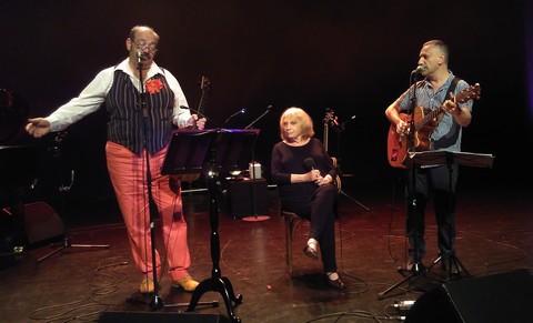 Eric Toulis, Francesca Solleville et Nicolas Bacchus (photos Babette Richard)