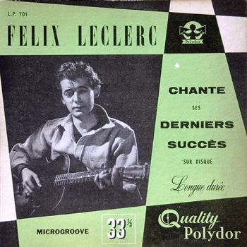 LECLERC Félix 1951 chante ses derniers succès