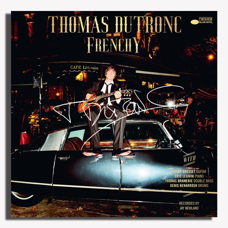 DUTRONC Thomas 2020 Frenchy Blue Note dédicacé