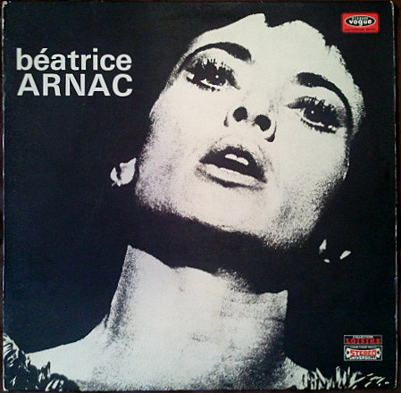 Béatrice Arnac en 1973, pochette vinyle