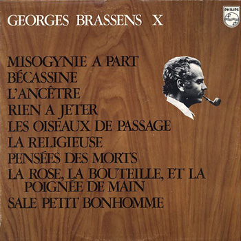 BRASSENS 1969 X Misogynie à part