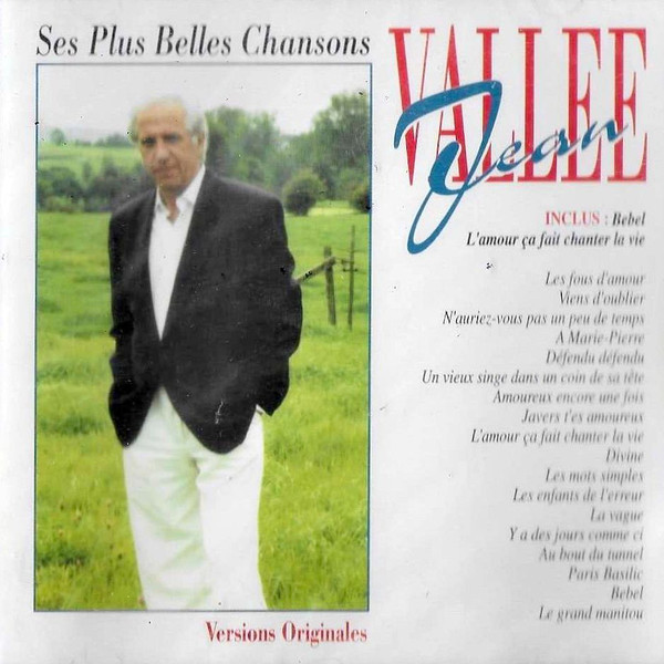 VALLÉE Jean 1993 Ses plus belles chansons