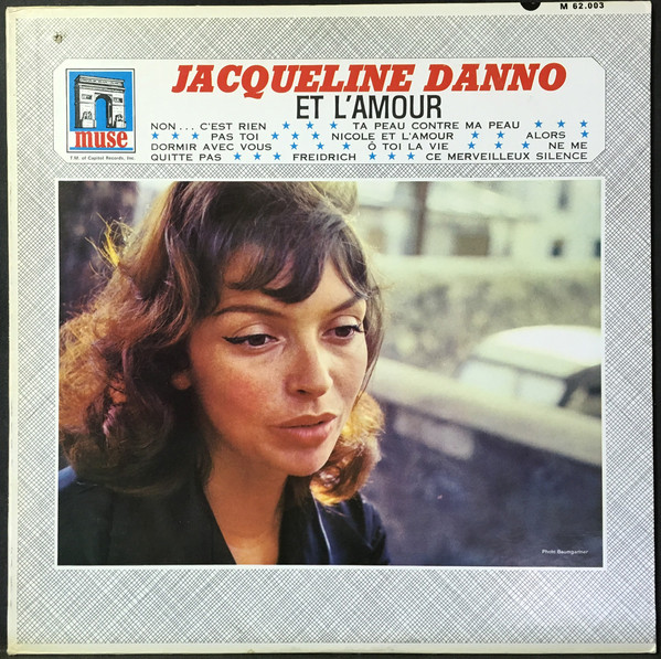 Pochette de Jacqueline Danno et l'amour, 1967