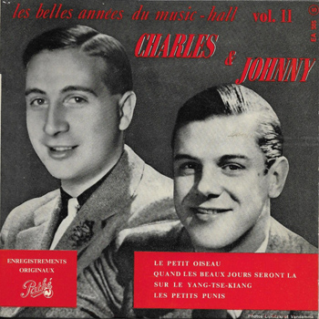 TRENET Charles 1934 et Johnny rédit 1962 Belles années du Musical 11