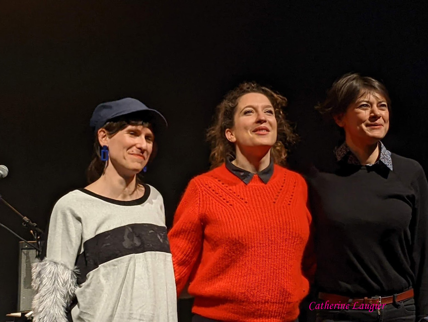 Gisèle Pape, Céline Ollivier et Sophie Maurin Venelles ©Cath.Laugier