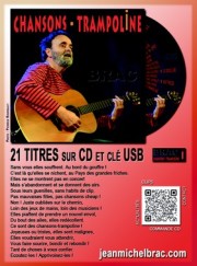 BRAC-CD CHANSONS-TRAMPOLINE ENCART PHOTO NOS ENCHANTEURS 11OCT2022