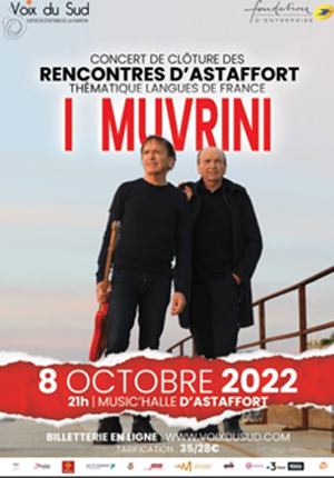 I Muvrini 2022 affiche Astaffor webt