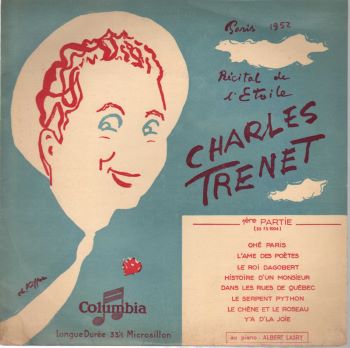 TRENET Charles 1952 Récital de l'Étoile