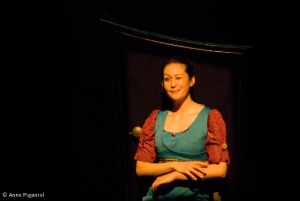 Amélie-les-Crayons en probante Mona Lisa (photo Anne Piganiol)