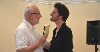 Alain Vannaire et Frédéric Bobin : le sacre ! Faut-il plaindre les rois ? (photo Serge Féchet)