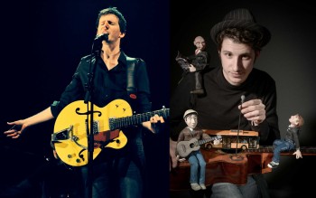 INSURRECTION POÉTIQUE DANS L'ARIÈGE A Lavelanet (Ariège) le jeudi 2 avril à 20 h 45 seront réunis deux artistes alliant talent et générosité, illustrant dans leur authenticité cette « insurrection de la conscience contre tout ce qui enjoint, simplifie, limite et décourage » qu’évoque ce Printemps des Poètes. Avec la participation de Claude Fèvre, une des plumes de NosEnchanteurs, qui s’insinuera dans leur dialogue musical pour dire la « parole levée, vent debout ou chant intérieur. » Pierrick Vivarès : il entonne quelques chansons et c’est une évidence. Le talent d’écriture, de composition et d’interprétation vous saute aux yeux. Pas encore trente ans et déjà une telle maîtrise ! La Chanson a bien de la chance d’avoir pris dans ses filets le jeune homme. Frédéric Bobin : fraternelle sa création ? Oui, et d’abord au sens strict, puisque ses chansons sont écrites à quatre mains, avec son frère Philippe. Fraternel aussi et surtout son répertoire, alternant chroniques sociales, portraits humanistes et sujets plus intimes, qui parle au cœur de tous et de chacun.