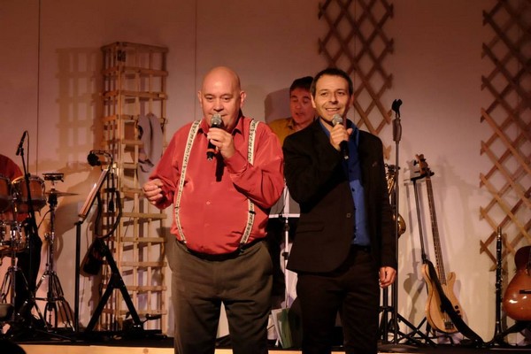Gérard Morel et Hervé Peyrard (photo d'archives DR)