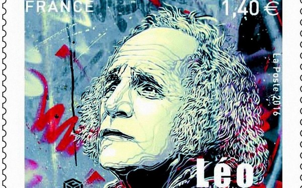 Le timbre édité par La Poste le 12 septembre dernier, à l'occasion des 100 ans de Ferré