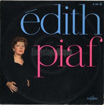 PIAF Edith C'est l'amour 1959