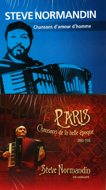 Les deux plus récents albums de Steve Normandin