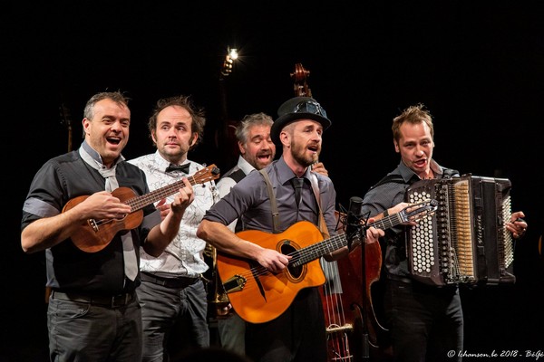 Les Fouteurs de joie à Stavelot (photos Benjamin Georges)