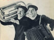 Dupont et Pondu (photo extraite d'une pochette de disque)
