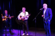 Erwens, Serge Ménard et Pierre Douglas chantent Brassens (photos Michel Trihoreau)