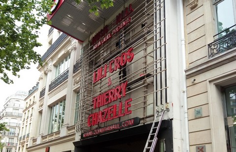 En haut de l'affiche ! (photo Patrick Engel)