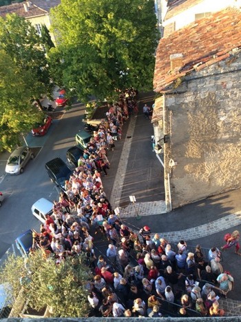 (photos prélevées à la face facebbok J'irai à Barjac en juillet)