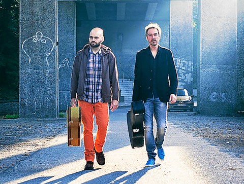 Vincent Dauvergne et Kevin Moal (photo Michel Poulain)