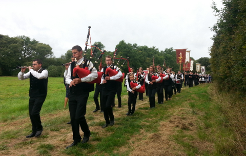 Pas même la possibilité de faire une procession pour faire fuir le Covid (photo Michel Kemper)