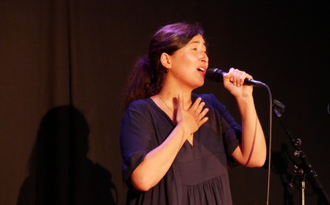 Emmanuelle Mei, la lauréate (photos Didier Kovacs)