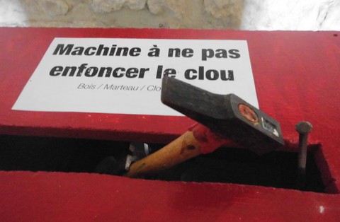 Une des machines de Wally qui ne valent pas un clou ! (photos MK)