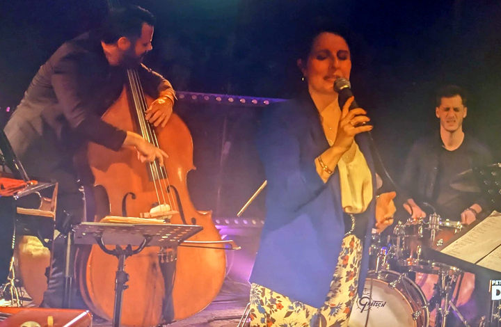 Mélanie Dahan Quintet -Capture d'écran chaîne Web du Petit Duc