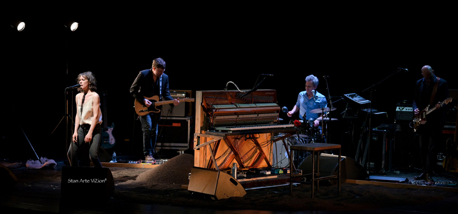Le plateau d'Emily Loizeau au Whalll Photo Stan Arte