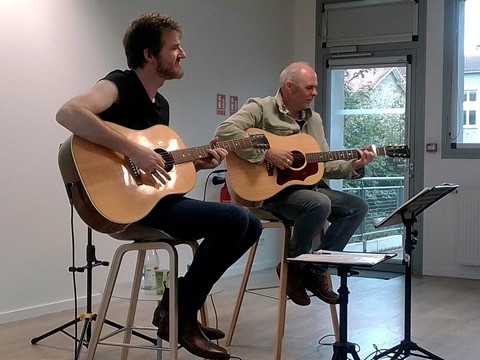 Frédéric Bobin et Yvan Marc (photo MK)