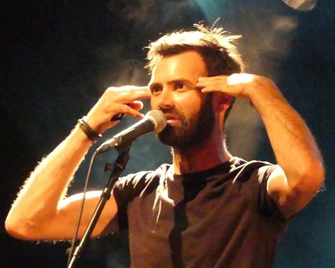 Jack Simard à Barjac (photos Anne-Marie Panigada)