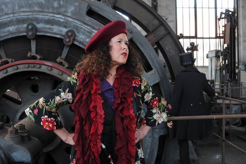 Sylvie Cobo, dite La Baronne (photo Nathalie Baudry)