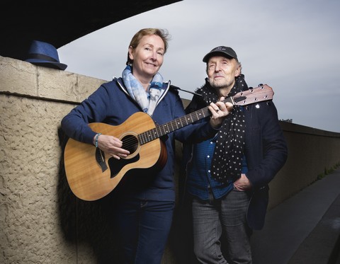 Marie-Louise Valentin et Jean Humenry (photo non créditée)
