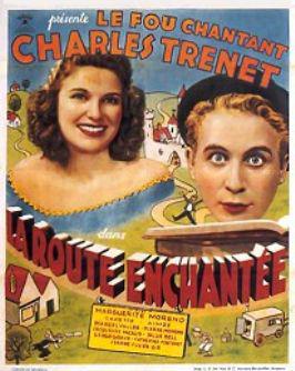 TRENET 1938 la-route-enchantee affiche