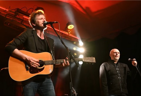 Frédéric Bobin et Yvan Marc à Viricelles (photo Michel Pabiou's)