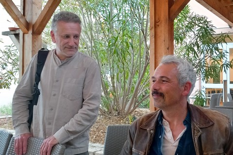 Les sains Nicolas : Bacchus et Moro (photo Michel Trihoreau)