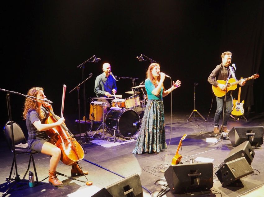 Lise Martin en quatuor Document MJC Venelles