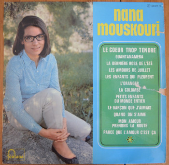 MOUSKOURI Nana 1966 Le cœur trop tendre