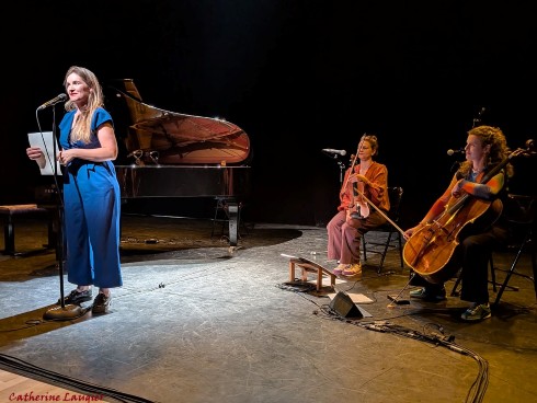 Liz Van Deuq en Trio Photo ©Catherine Laugier