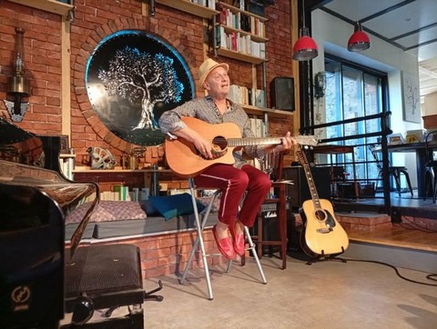 Jean-Yves Liévaux à la Maison Mémérou (photo MK)